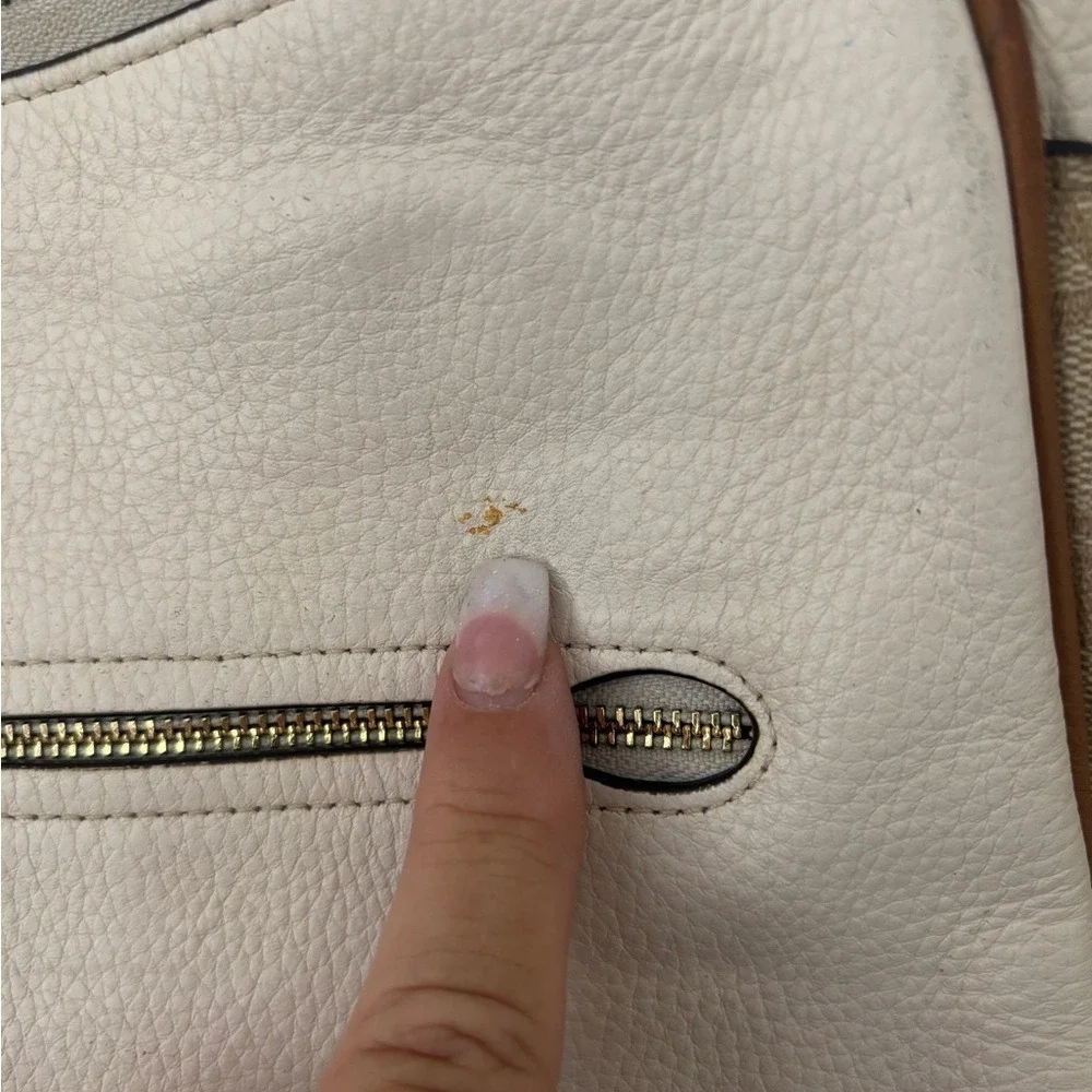 Coach C2855 Rori Shoulder Bag In Colorblock Signature Canvas‎ Light Khaki